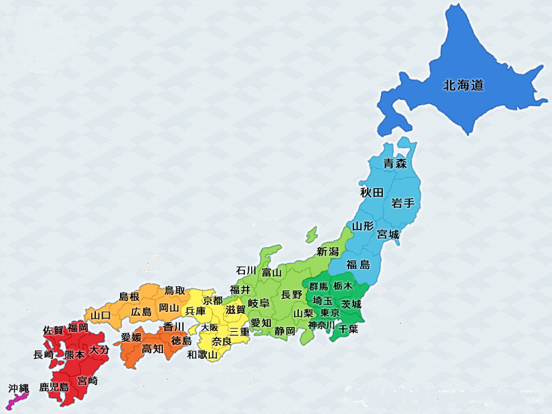 日本地図